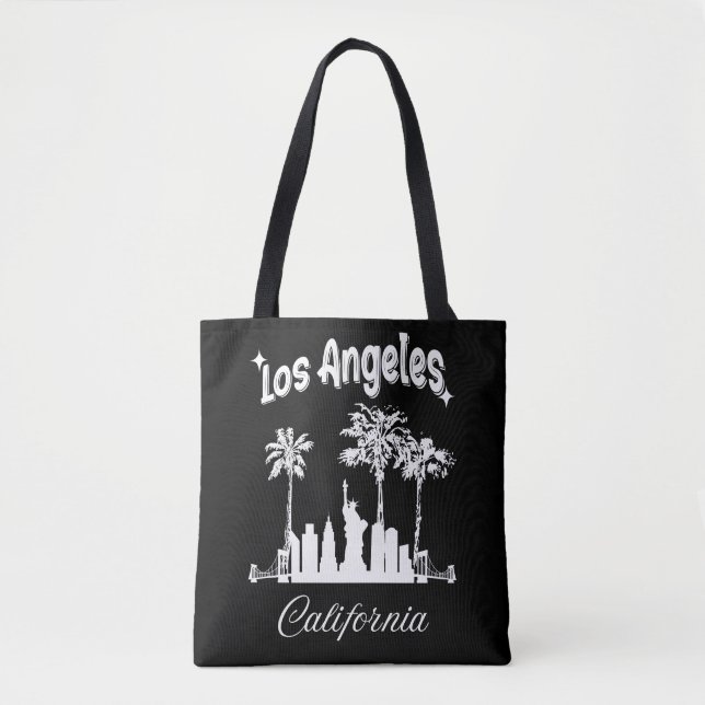 Los Angeles California  Tote (Front)