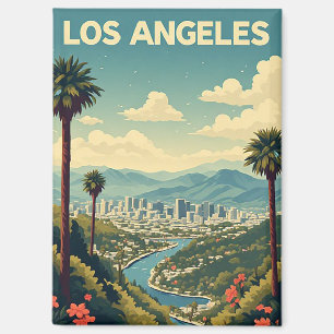 Los Angeles California Travel Souvenir Gift Magnet