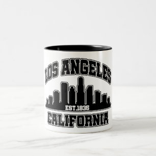 Los Angeles,California Two-Tone Coffee Mug
