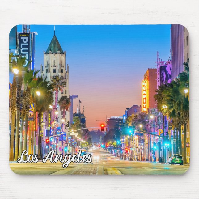 Los Angeles, California, USA Mouse Pad (Front)