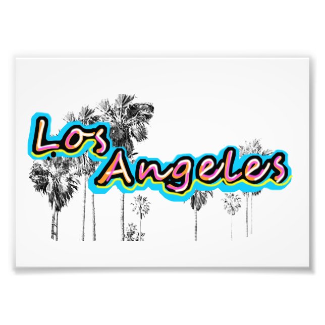 Los Angeles - California USA Photo Print (Front)