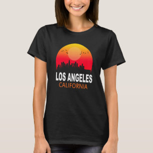 Los Angeles California Vintage Sunset Retro City S T-Shirt