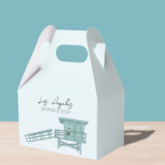 Los Angeles, California Wedding welcome bag  Favour Box (Creator Uploaded)
