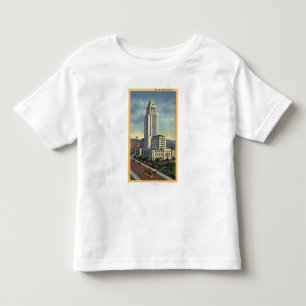 Los Angeles, CaliforniaA View of City Hall Toddler T-Shirt