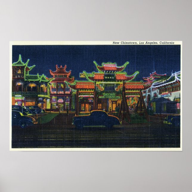 Los Angeles, CaliforniaGateway to New Poster (Front)