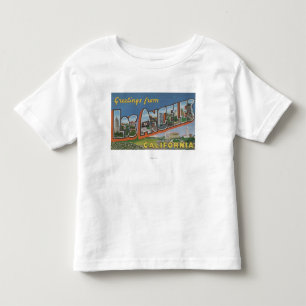 Los Angeles, CaliforniaLarge Letter Scenes Toddler T-Shirt
