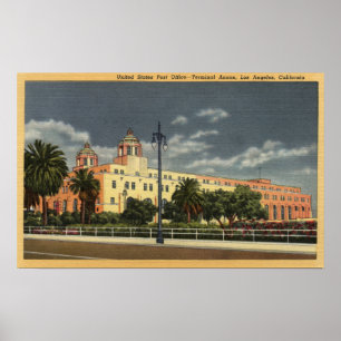 Los Angeles, CaliforniaPost Office--Terminal Poster