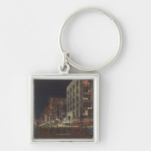 Los Angeles, CASouth View of Broadway from 6th Key Ring