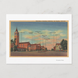 Los Angeles, CAView of U.S.C. Campus Postcard