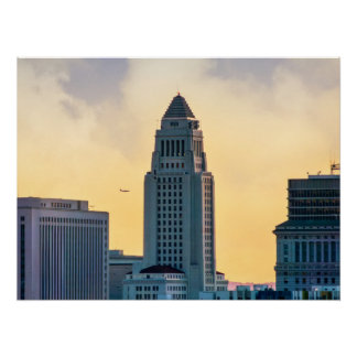 Los Angeles City Hall Wall Art | Downtown LA