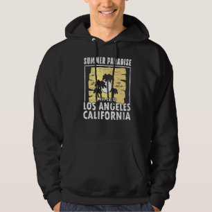Los Angeles City Of Angeles California Skyline Hoodie