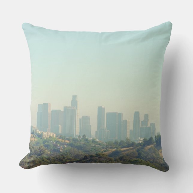 Los Angeles Cityscape Cushion (Front)