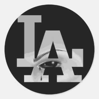 Los Angeles Classic Round Sticker
