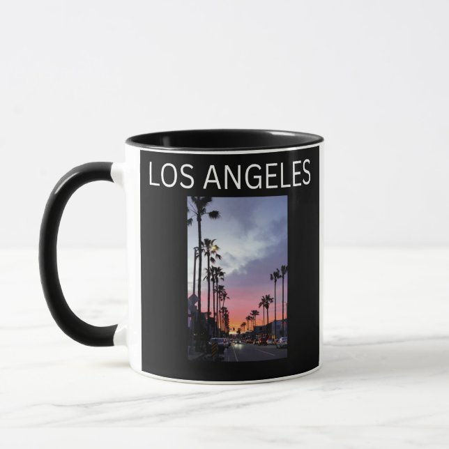 Los Angeles coffee mug  (Left)