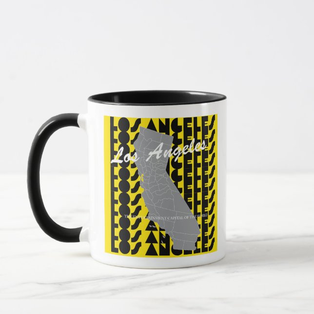 Los Angeles coffee mug  (Left)