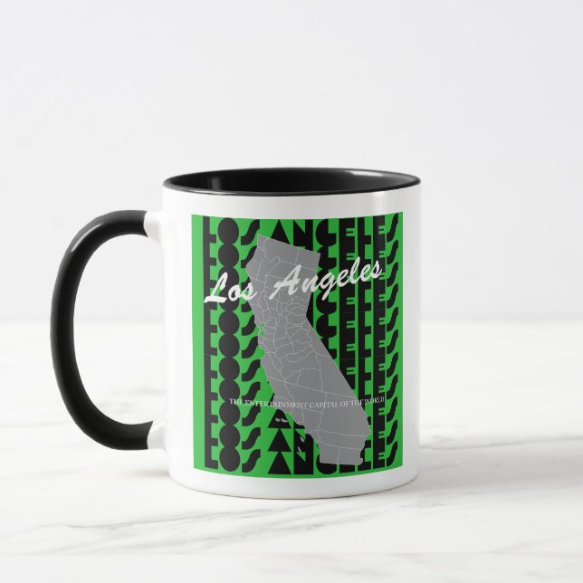 Los Angeles coffee mug  (Left)