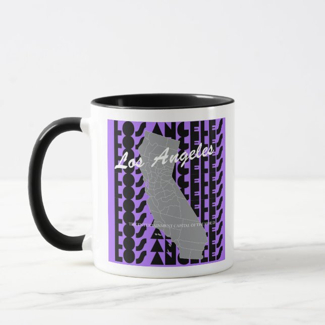 Los Angeles coffee mug  (Left)