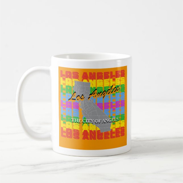 Los Angeles coffee mug  (Left)
