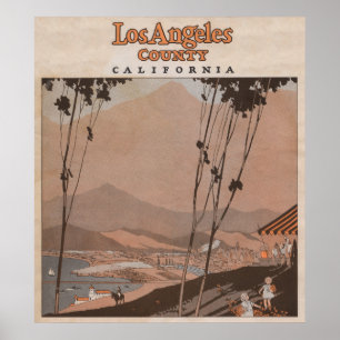 Los Angeles County, California Poster