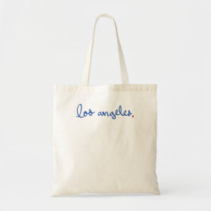 Los Angeles Cursive - City Scroll Tote Bag