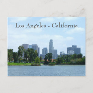 Los Angeles Downtown View Postcard! Postcard