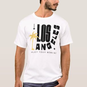 Los Angeles – Enjoy Your Moment, Retro T-Shirt