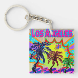 Los Angeles Eternal Keychain