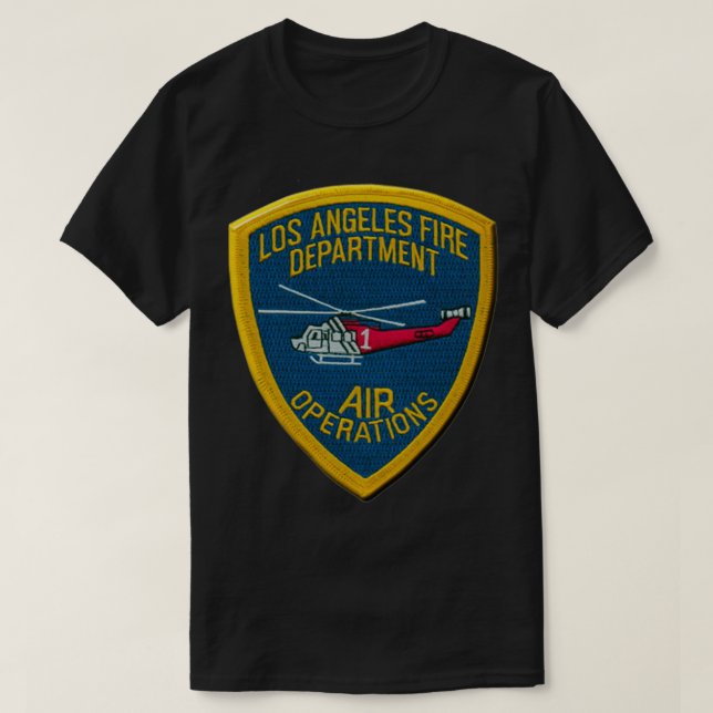 Los Angeles Fire Air T-Shirt (Design Front)