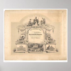 Los Angeles Fire Department Certificate (0891A) Poster