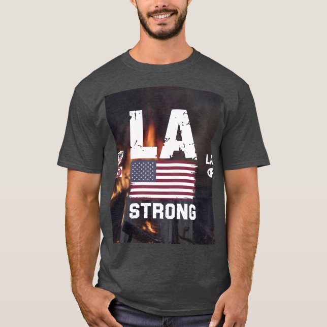 los angeles fire T-Shirt (Front)