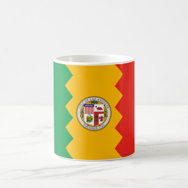 Los Angeles Flag Coffee Mug (Center)