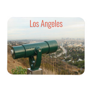 Los Angeles from Mulholland Drive Magnet