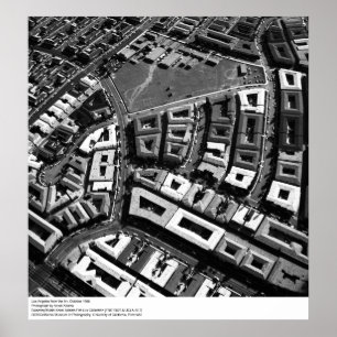 Los Angeles from the Air, 1966 Poster