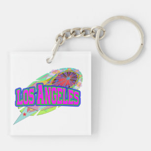 Los Angeles Future Keychain