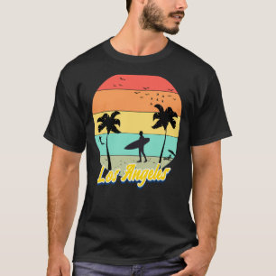 Los Angeles  Graphic Summer For Beach Water Sports T-Shirt