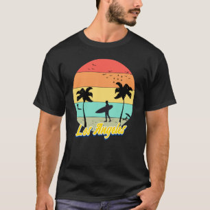 Los Angeles  Graphic Summer For Beach Water Sports T-Shirt
