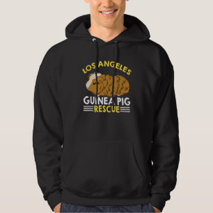 Los Angeles Guinea Pig Rescue Pig Owner Animals Ca Hoodie