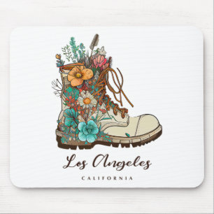Los Angeles Hiking Outdoors Souvenir  Mouse Pad