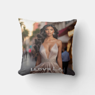 LOS ANGELES - I LOVE LA CUSHION