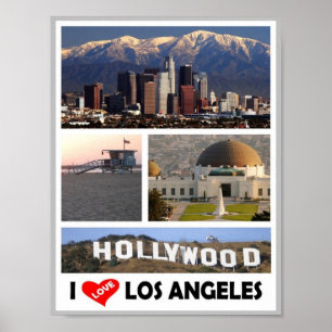 Los Angeles - I Love - United States - Poster