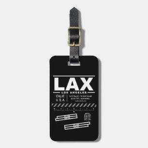 Los Angeles International Airport LAX Luggage Tag