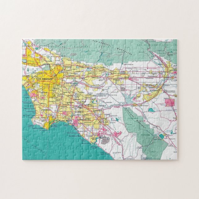 Los Angeles Jigsaw Puzzle (Horizontal)