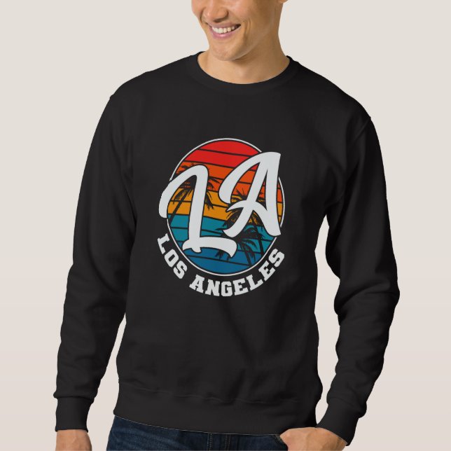 Los Angeles LA California  17 Sweatshirt (Front)