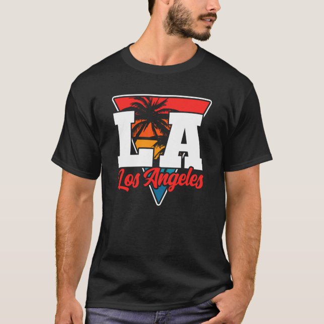 Los Angeles LA California  18 T-Shirt (Front)