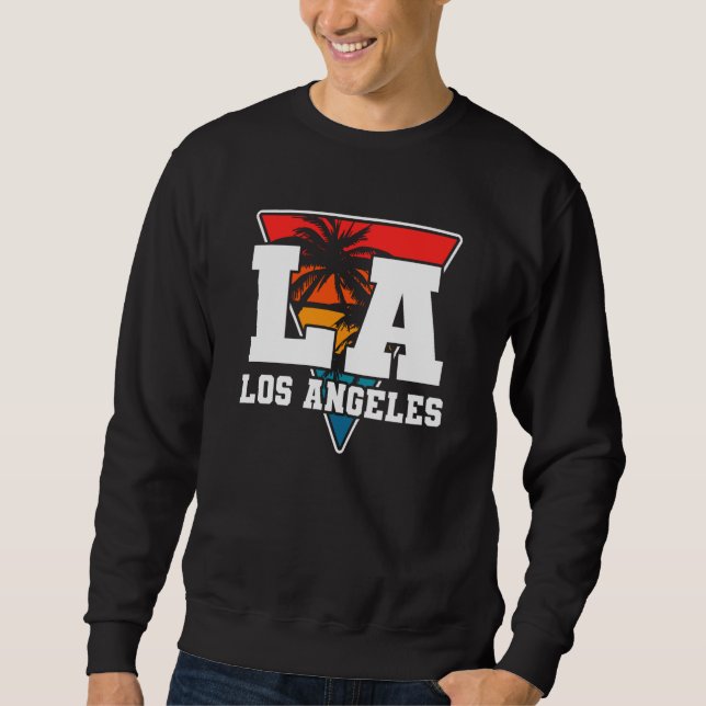 Los Angeles LA California  22 Sweatshirt (Front)