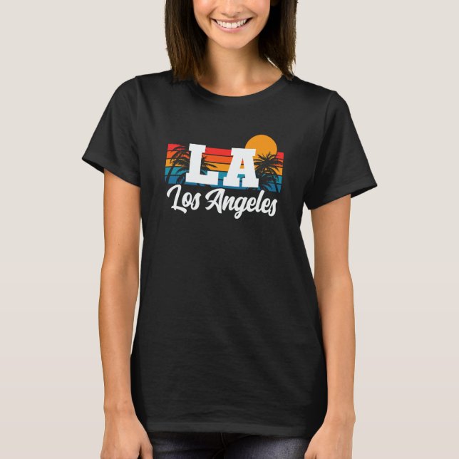 Los Angeles LA California  4 T-Shirt (Front)