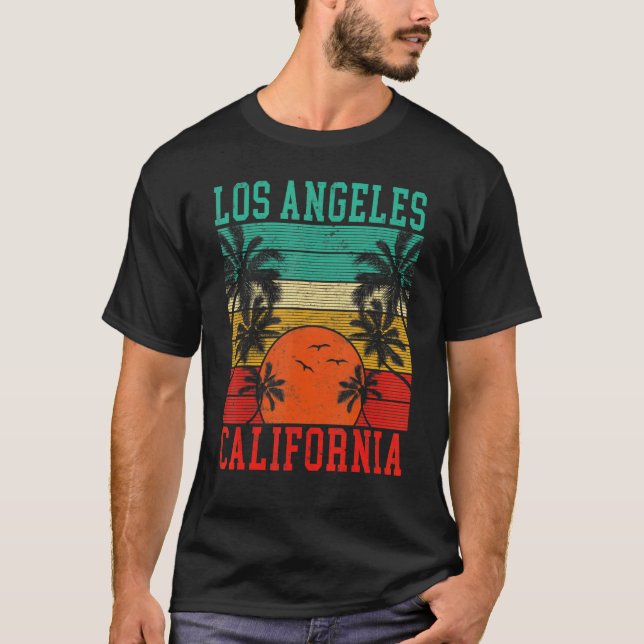 Los Angeles La California  Men Women Clothing T-Shirt (Front)