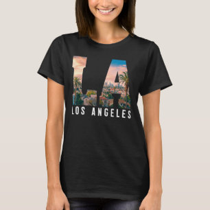 Los Angeles La California  Men Women Retro Clothin T-Shirt