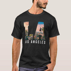 Los Angeles La California  Men Women Retro Clothin T-Shirt