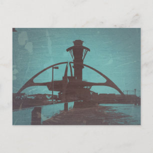 Los Angeles LAX Airport Postcard